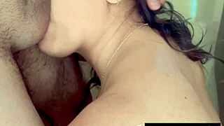 hey, my sexy indian girlfriend from next door shares her first deep kiss 😘