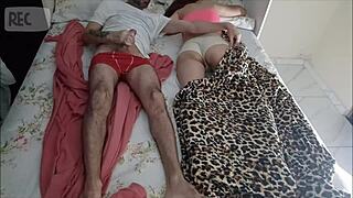 Maduro's Lies Trap Vixita in Bed for Handjob Cum!