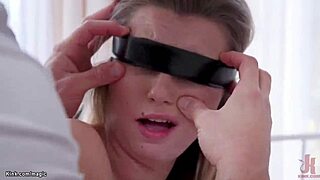 stepmom, why beg for young cock anal in kinky ffm bondage threesome?