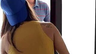 Petite CFNM Amateur Teen Sucks Monster Cock Then Takes Jizz Facial In High Def Reality