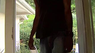 nicole banks slurps big black cock deep then bareback anal ass to mouth