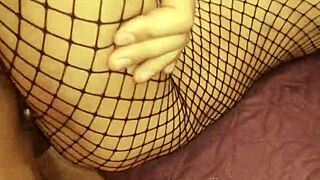 pov sexwife in tight bodysuit begs for anal pounding during roleplay