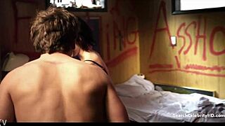 laura wiggins goes topless nude in shameless s01e12 celebrity scene