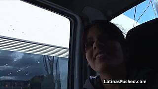 Dude, this big-tit latina newbie handles monster cock like a pro in casting