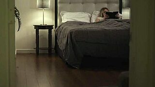 i tease her small tits and wet pussy before we scissor passionately in this romantic lesbian play