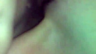 Sexy couple shares intimate husband wife moments at home