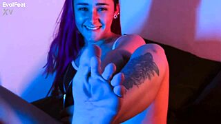 i know how weak you get from my sweaty socks on these sexy latina feet