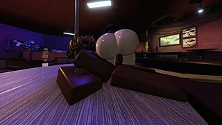 she's got this phat ass bouncin' hard on my monster cock in roblox world