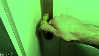 blonde stepsister begging horny stepbrother to fuck her harder in the dark