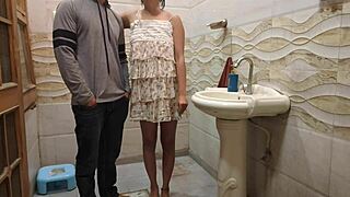 desi indian stepdad punishes smoking 18+ stepdaughter with rough outdoor fuck