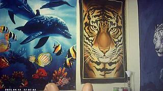 behind scenes with glasses cam ebony babe vs italian cock in hot interracial fuck