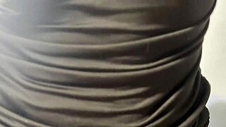 I matched with this stunning milf on Tinder, her big tits bounced as I fucked her doggystyle in lingerie till cum on tits.