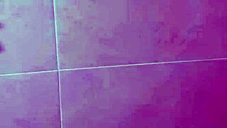 Beautiful tanned latina babe slips into steamy shower for intimate massage