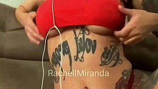 Cum hard for tattooed Rachell Miranda your begging Latina cadelinha!