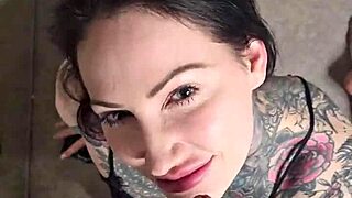 old tattooed sub deepthroats blows for revenge creampie cuckolding