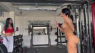 Trans Trainer Makes Me Squat Naked—Her Big Ass Tempts Me!