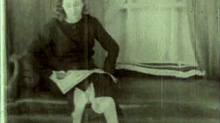 Hairy Tits Beauty Bent Over in Vintage Outdoor Doggy