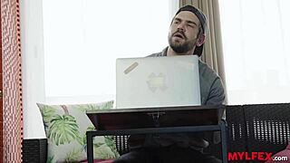 Sweet Spanish MILF gets blackmailed into anal toy play and bareback assfucking by house boy