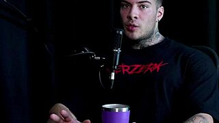 Rafinha cref swing cast moments tease through sheer red fabric