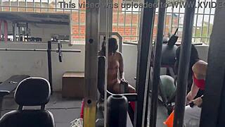 Trans Trainer Makes Me Squat Naked—Her Big Ass Tempts Me!