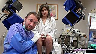 wanna see this human guinea pig forced to cum hard from doctor's hitachi?