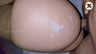 hot brunette wife sneaks risky kitchen sex with friend's hubby riding his big cock deep