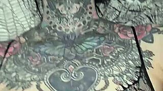 old tattooed sub deepthroats blows for revenge creampie cuckolding