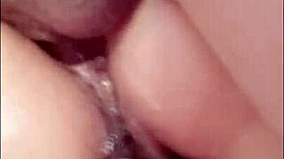 Colombian Secretary Films Pantyless Upskirt for Deep Anal