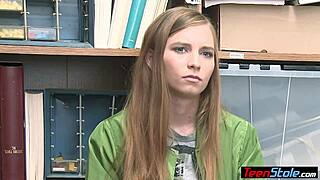 whoa this mall cop does a dirty strip search on petite teen 😏🔥