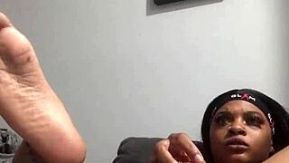 Kashofficials' hairy pussy teased up close and raw!