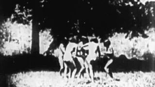 Hairy Tits Beauty Bent Over in Vintage Outdoor Doggy