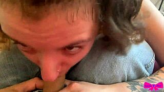 pov: the creep spying on my sunbathing gets dakota marr's sloppy deepthroat 😏