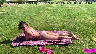 pov: the creep spying on my sunbathing gets dakota marr's sloppy deepthroat 😏