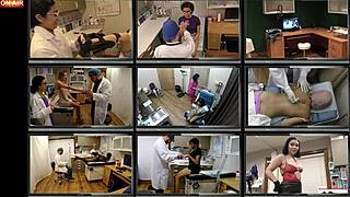 misty addams spreads ass for latex glove rectal exam fingering gaping anal closeup