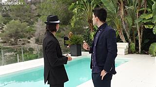 italian multimillionaire seduces submissive maid luna black into wet threesome frenzy with huge cocks