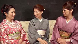 check out this wild japanese milf orgy party full of hot group action