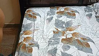 damn south indian couple goes wild hardfucking anal creampie on bed quickie