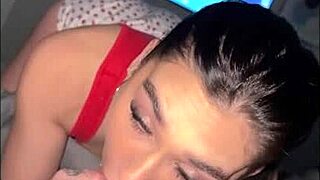 18 year old college girl delilah dagger shows off her skills