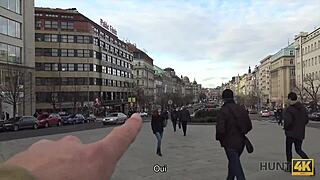 Hey cuckold, see your girlfriend squirt hard from that rich bastard's dick!