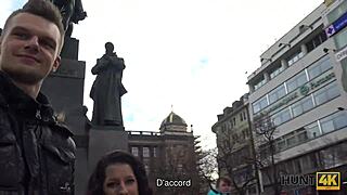 Hey cuckold, see your girlfriend squirt hard from that rich bastard's dick!