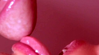 Blonde Teen Sucks Monster Cock Closeup Before Creampie Cum In Mouth Explosion