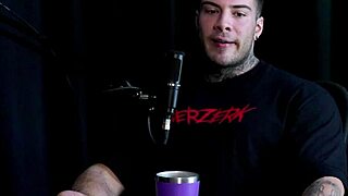 Rafinha cref swing cast moments tease through sheer red fabric