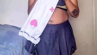 Varesa preps Genshin cosplay shaking huge ebony bbw ass cheeks.