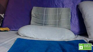 stepsister's hairy redhead pussy squirts huge from dildo fucking closeup dirty talk!