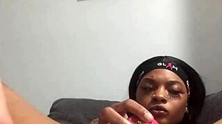 Kashofficials' hairy pussy teased up close and raw!