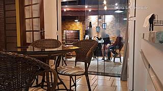 Wife Dresses Up Hot for BBC Bull While Hubby Watches - Bruna Silva Hotwife