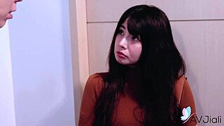 did sexy chinese housewife moan loud riding boyfriend's cock to orgasm?