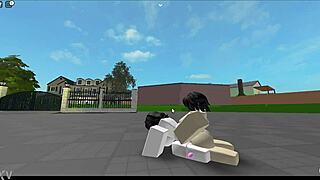 Lesbian Chicks Go Wild in Roblox Roleplay