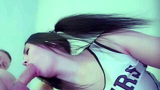 he rams ass rimjobs deepthroat sloppy gagging on her big natural ass to mouth