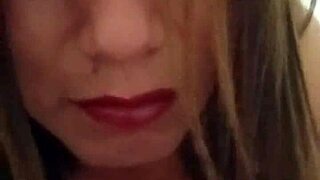 chica trans moans loud while taking cock deep in her tight ass